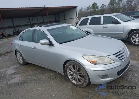 2009 Hyundai Genesis 4.6 from USA, damaged, VIN KMHGC46FX9U058448